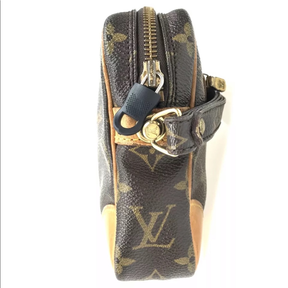 authentic LV Monogram Marly Dragonne GM Clutch - Picture 12 of 14